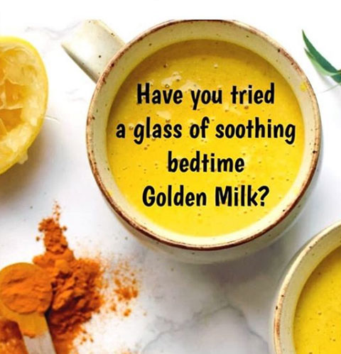 Have you tried a glass of soothing  bedtime Golden Milk