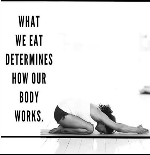 What We Eat Determines How Our Body Works.